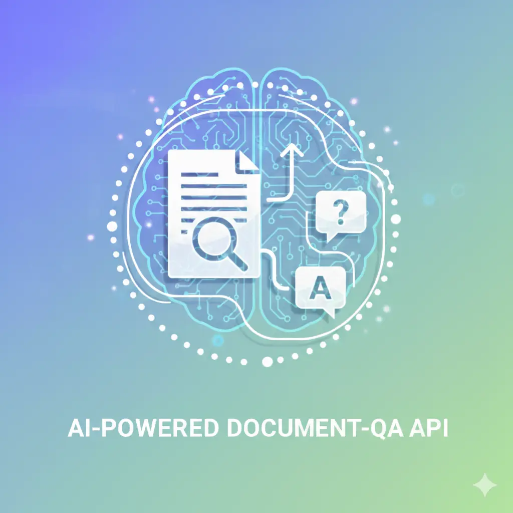 AI-powered document Q&A API logo.