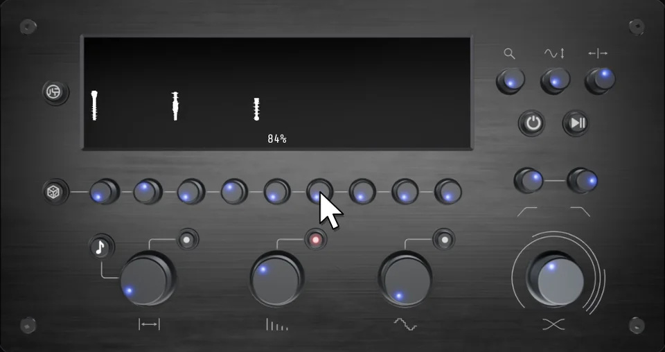 Digital Decay plugin interface.