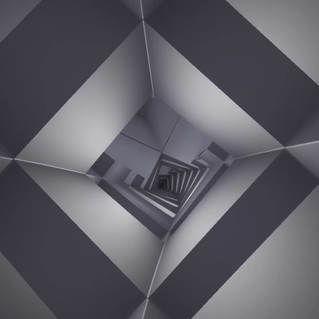 Menger World fractal visualization.